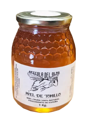 Bote de miel de tomillo de 1kg